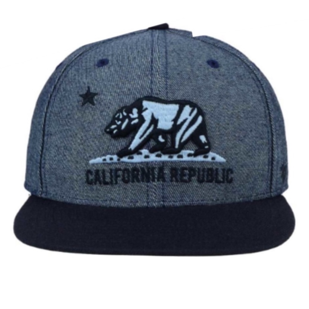 California Giovanni Denim Snapback Cap